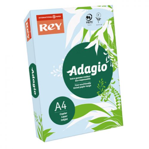 Papel Fotocopia Adagio(cd01) A4 80gr Azul 1x500Fls (PASTEL) , ADAGIO , 1801074 , 3368220102544